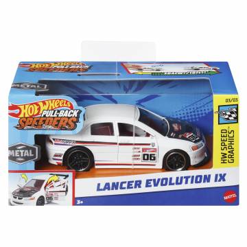Автомодель Hot Wheels Pull-back speeders Lancer Evolution IX (HPR70/14) Автомодель Hot Wheels Pull-back speeders Lancer Evolution IX (HPR70/14)