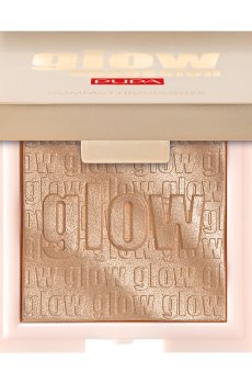 Компактный хайлайтер для лица Pupa Glow Obsession Compact Highlighter 002 Rose Gold, 6 г
