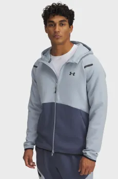 Мужское худи UA Unstoppable Flc FZ HD EU Разноцветный XL Under Armour 1389352-465