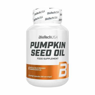 Масло семян тыквы BioTech USA Pumpkin Seed Oil, 60 капсул Масло семян тыквы BioTech USA Pumpkin Seed Oil, 60 капсул