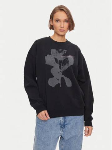 Replay Світшот W3638A.000.22738P Чорний Loose Fit Replay Світшот W3638A.000.22738P Чорний Loose Fit