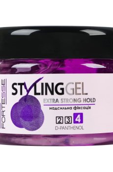 Гель для укладки волос FORTESSE Styling Gel Сверхсильная фиксация, 100 мл