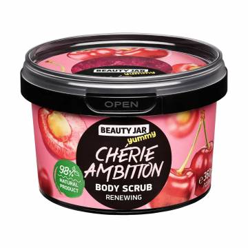 Скраб для тела Beauty Jar Yummy Cherie Ambition Renewing Body Scrub Милая амбиция, 360 г Скраб для тела Beauty Jar Yummy Cherie Ambition Renewing Body Scrub Милая амбиция, 360 г