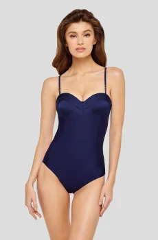 Женский темно-синий купальник Синий 36D MARC&ANDRE L2018-961/OB