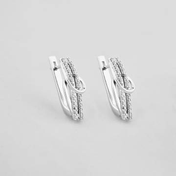 Серебряные серьги Minimal 2910р Серебряные серьги Minimal 2910р