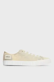 Мужские бежевые кеды SKATER VULC LOW LACEUP Бежевый 44 Calvin Klein YM0YM00904