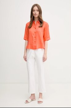 Льняная рубашка United Colors of Benetton