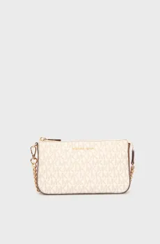 Женская белая сумка с узором JET SET Белый ONESIZE Michael Kors 32F1GJ6W6B