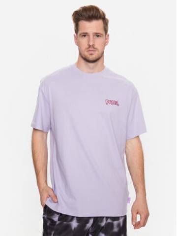 Puma Футболка 8ENJAMIN 539821 Фіолетовий Relaxed Fit Puma Футболка 8ENJAMIN 539821 Фіолетовий Relaxed Fit