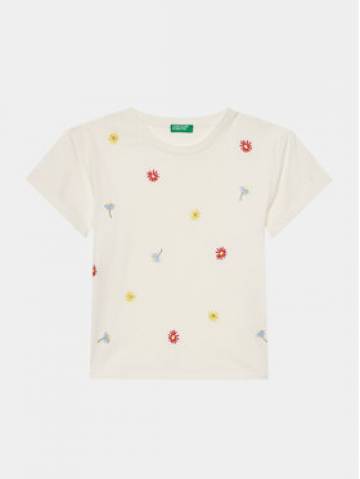 United Colors Of Benetton Футболка 3096C10I3 Écru Regular Fit United Colors Of Benetton Футболка 3096C10I3 Écru Regular Fit