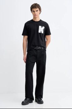 Хлопковая футболка Karl Lagerfeld Jeans