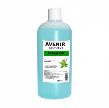 Жидкость для снятия липкого слоя Avenir Cosmetics Cleanser, 500 мл Жидкость для снятия липкого слоя Avenir Cosmetics Cleanser, 500 мл