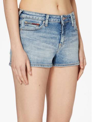 Tommy Jeans Джинсові шорти Nora DW0DW15604 Голубий Skinny Fit Tommy Jeans Джинсові шорти Nora DW0DW15604 Голубий Skinny Fit