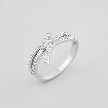 Серебряное кольцо Minimal 1260р-16 16 Серебряное кольцо Minimal 1260р-16 16