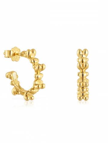 TOUS Сережки Bold Bear 1004194800 Золотий TOUS Сережки Bold Bear 1004194800 Золотий