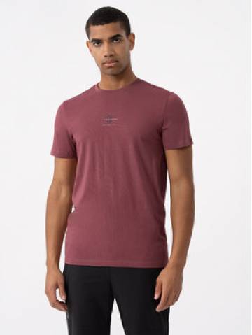 4F Футболка 4FAW23TTSHM0889 Червоний Regular Fit 4F Футболка 4FAW23TTSHM0889 Червоний Regular Fit
