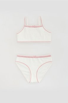 Reserved - Бавовняний комплект білизни - кремовий - 808IR-01X