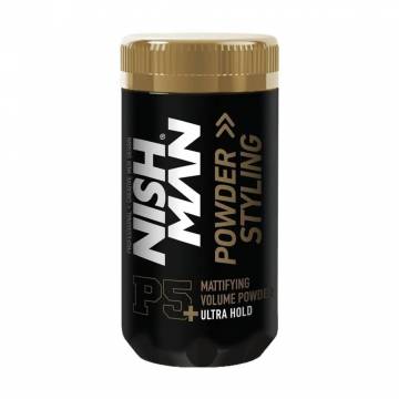 Мужская пудра для стилизации волос Nishman Styling Mattifying Volume Powder Ultra Hold, 20 г Мужская пудра для стилизации волос Nishman Styling Mattifying Volume Powder Ultra Hold, 20 г
