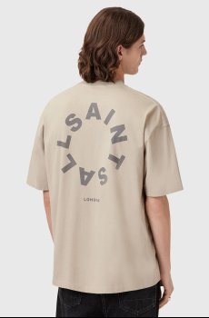 Хлопковая футболка AllSaints TIERRA SS CREW