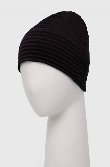Шапка Mammut Taiss Light цвет чёрный из тонкого трикотажа 1191.01071