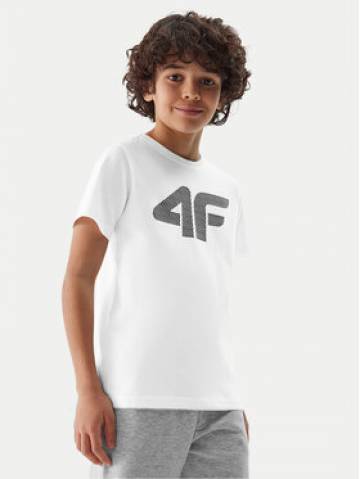 4F Футболка 4FJWSS24TTSHM1115 Білий Regular Fit 4F Футболка 4FJWSS24TTSHM1115 Білий Regular Fit