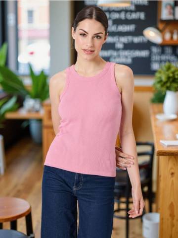 LADIES` SINGLET - рожевий LADIES` SINGLET - рожевий