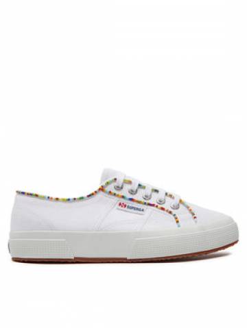 Superga Кросівки Multicolor Beads 2750 S31352W Білий Superga Кросівки Multicolor Beads 2750 S31352W Білий