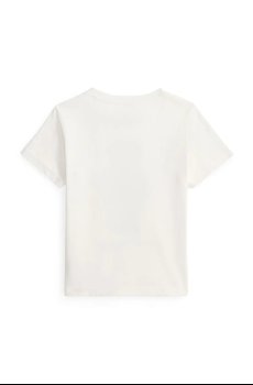 Детская хлопковая футболка Polo Ralph Lauren