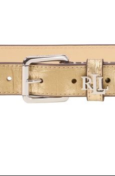 Кожаный ремень Lauren Ralph Lauren