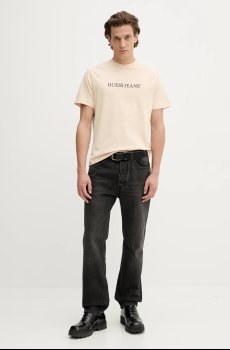 Хлопковая футболка Guess Jeans
