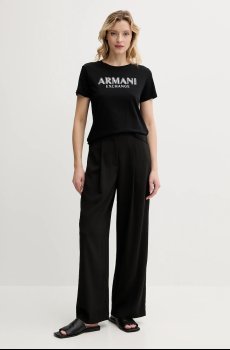 Хлопковая футболка Armani Exchange