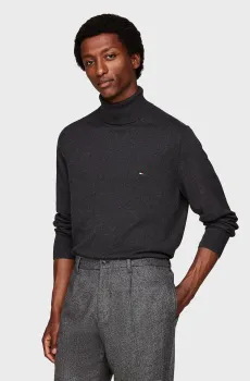 Мужской серый гольф PIMA ORG CTN CASHMERE ROLL NECK Серый XXL Tommy Hilfiger MW0MW28048