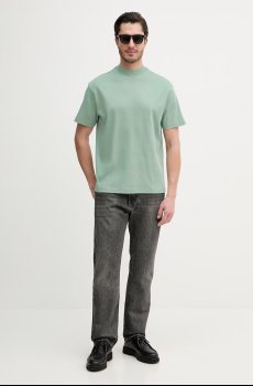 BOSS Green футболка basic мужская хлопковая BOSS X PORSCHE