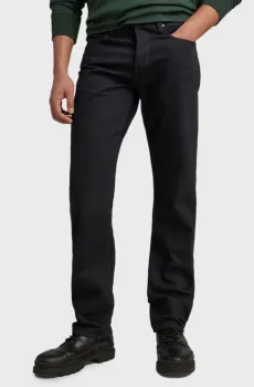 Мужские черные джинсы Mosa Straight Черный 29-32 G-Star RAW D23692,B479