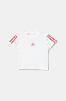 Детская хлопковая футболка adidas