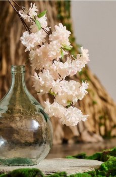 Декоративна штучна рослина - пастельний рожевий