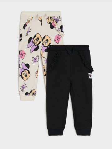 Трикотажні штани Minnie Mouse 2 pack - кремовий Трикотажні штани Minnie Mouse 2 pack - кремовий