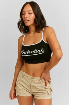 Женский черный топ Черный M Tally Weijl SSLCOAVRILR2