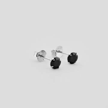 Серебряные серьги Minimal 520206ч Серебряные серьги Minimal 520206ч