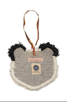 Настенный декор Doing Goods Plumpy Panda 19 x 16 x 2 cm
