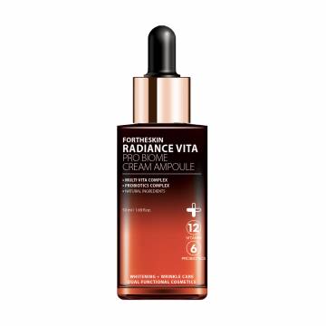 Крем-сыворотка для лица Fortheskin Radiance Vita Pro Biome Cream Ampoule с эффектом лифтинга, 50 мл Крем-сыворотка для лица Fortheskin Radiance Vita Pro Biome Cream Ampoule с эффектом лифтинга, 50 мл