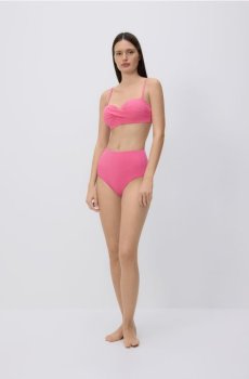 Reserved - Верх пляжного купальника - фуксія - 343HP-43X