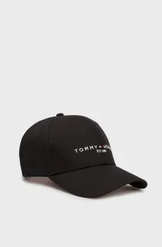 Мужская черная кепка TH ESTABLISHED CAP Черный ONESIZE Tommy Hilfiger AM0AM07352