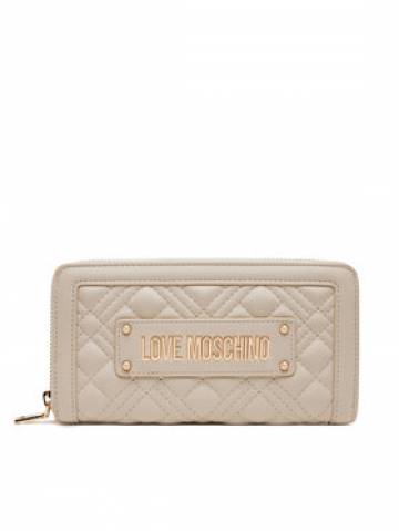 LOVE MOSCHINO Великий жіночий гаманець JC5600PP1MLA0110 Бежевий LOVE MOSCHINO Великий жіночий гаманець JC5600PP1MLA0110 Бежевий