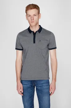 Мужское поло с узором Разноцветный S Pierre Cardin PC.-C5 21224.2093