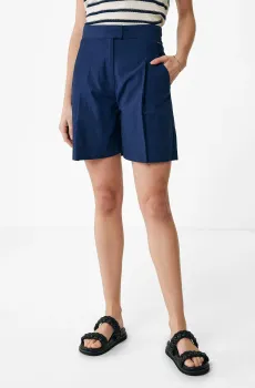 Женские темно-синие шорты Синий S Mexx MF007305441W