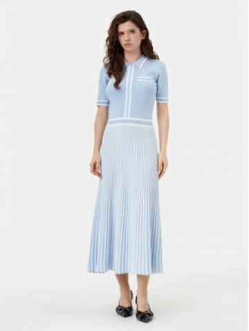 KARL LAGERFELD Трикотажна сукня A1W13026 Блакитний Regular Fit KARL LAGERFELD Трикотажна сукня A1W13026 Блакитний Regular Fit