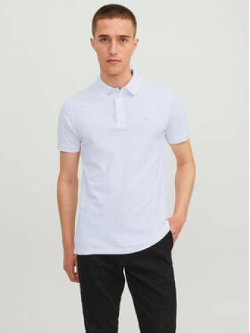 Jack&Jones Поло Paulos 12136668 Білий Slim Fit Jack&Jones Поло Paulos 12136668 Білий Slim Fit