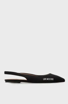 Женские черные слингбеки Черный 38 Moschino JA11021G1O.IM0;000