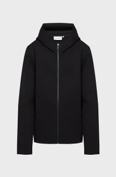 Мужское черное худи MODERN SPACER ZIP HOODED JACKET Черный L Calvin Klein K10K113078